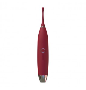 KISS TOY C-King Clitoris Simulator Vibrator Massager (Chargeable - Red)